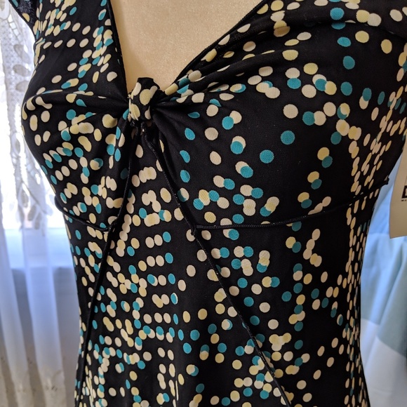 Cap Sleeve Summer Dress - Picture 3 of 4